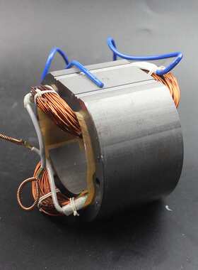 配华丽30355切割机定子新牌锐派355钢材机350型材机线圈电机配件