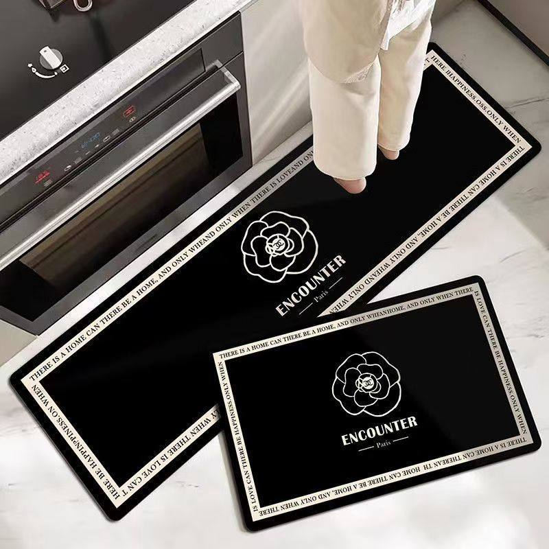 家用厨房地垫吸水吸油防滑耐磨耐脏速干硅藻泥脚垫套装入户门,居家布艺,厨房地垫,淘宝优惠券,粉丝福利购,淘宝优惠卷