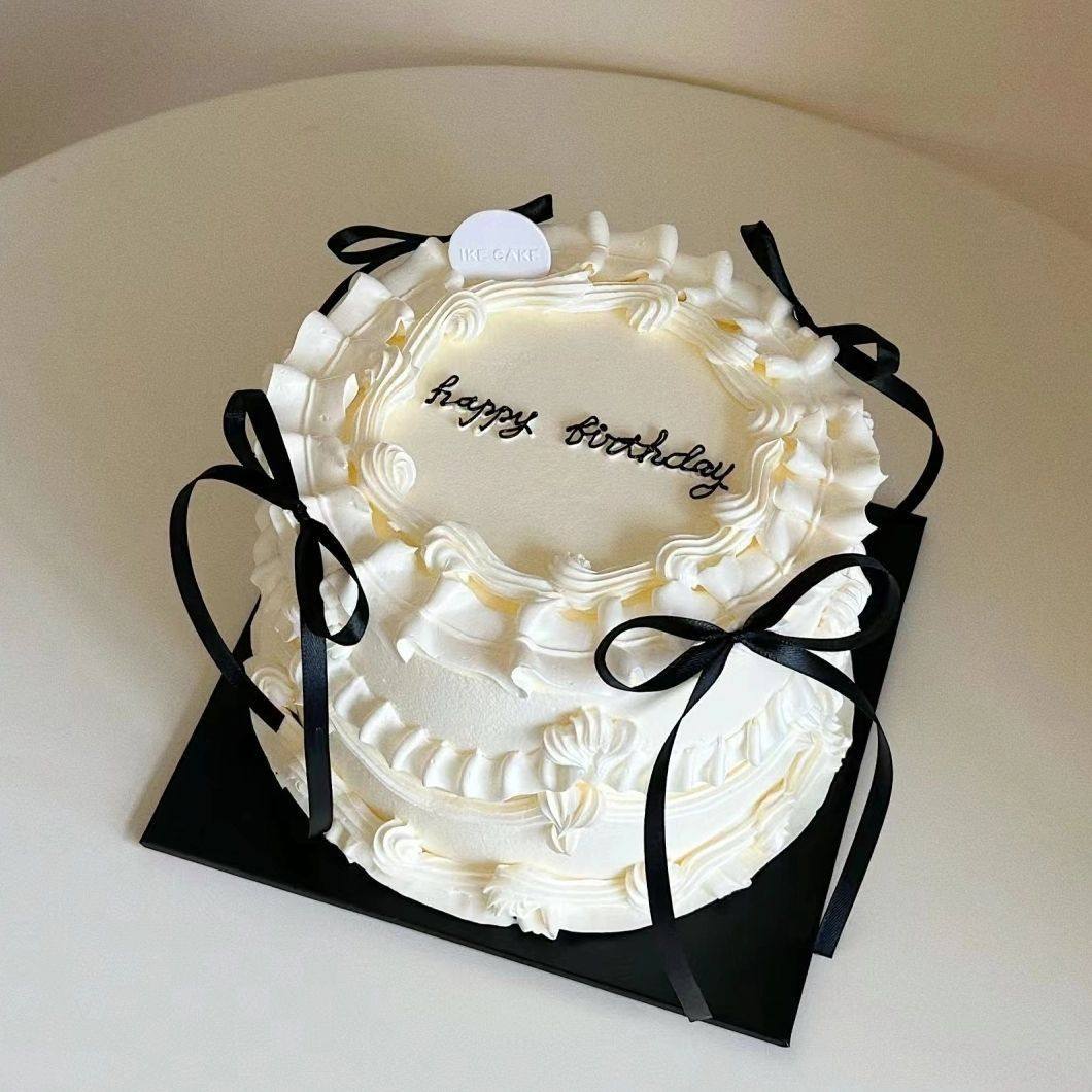 仿真蛋糕模型2024网红流行蝴蝶结生日假橱窗摆设样品摄影道具,节庆用品/礼品,蛋糕/烘焙装饰用品,淘宝优惠券,粉丝福利购,淘宝优惠卷