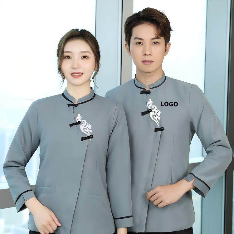 保洁阿姨工作服女酒店小区物业客房家政长袖秋冬清洁员工服装
