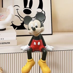 米奇摆件创意装饰家居坐姿电视柜客厅玄关桌面壁柜酒柜创意装饰品