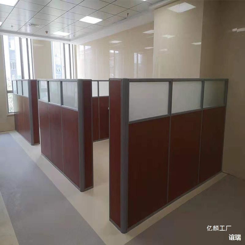 遮挡隔离分隔板办公室移动屏风隔断挡板简易隔音隔墙板临时屏风
