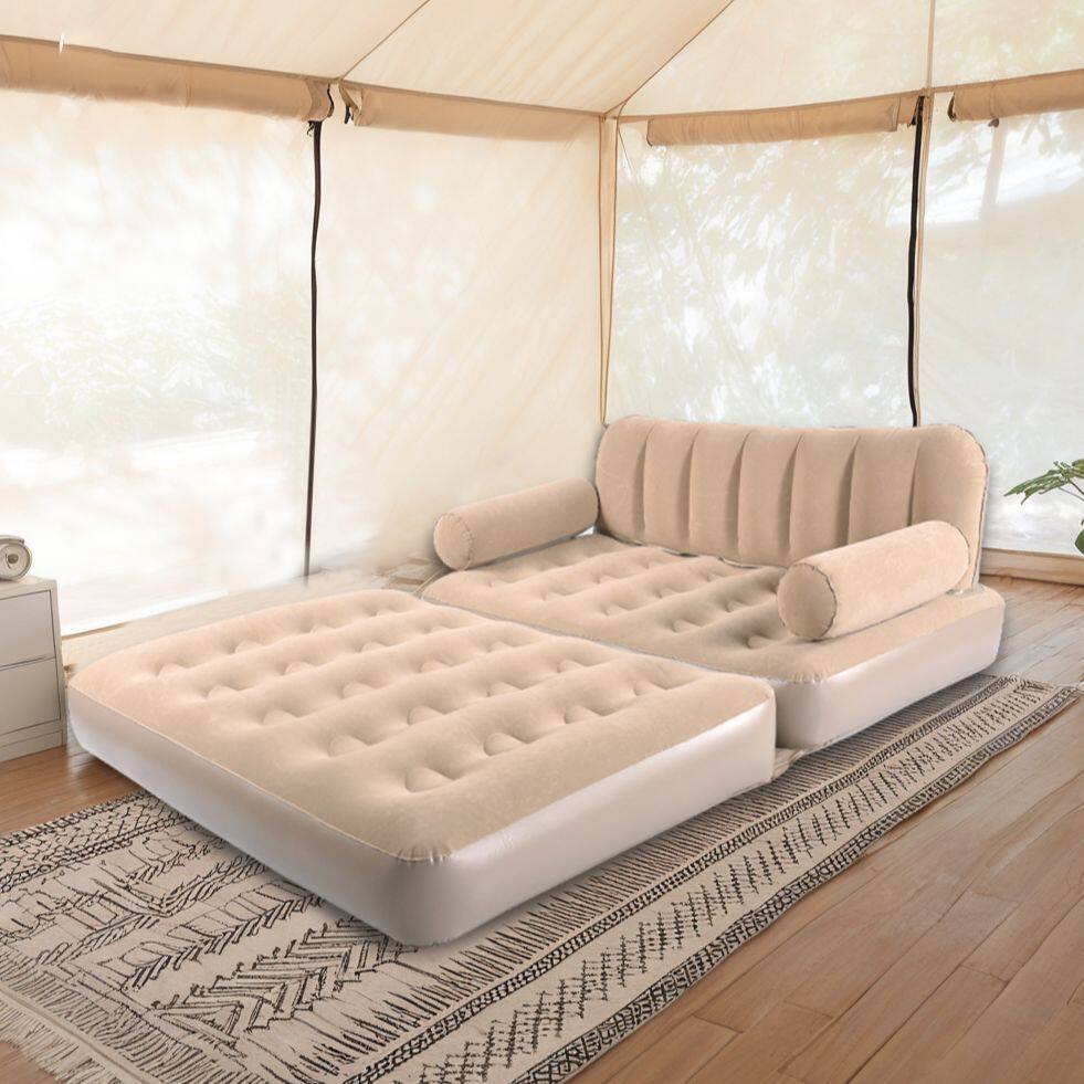 充气沙发床垫气垫床野外露营自动充气床垫两用防水便携双人躺椅