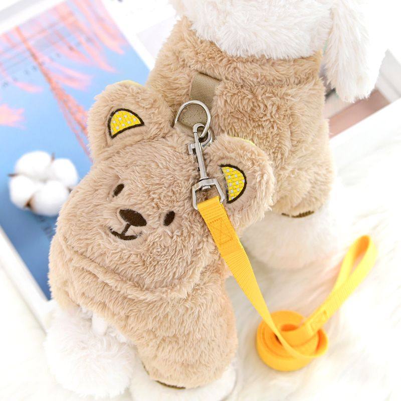 宠物博美泰迪比熊小型犬狗狗衣服保暖四脚可牵引绳绒衣新款秋冬款,宠物/宠物食品及用品,猫宠物服装/雨衣（新）,淘宝优惠券,粉丝福利购,淘宝优惠卷