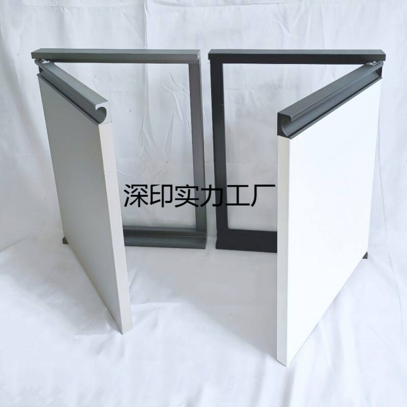 铝合金蜂窝板柜门厨房橱柜门带框自装免打孔订 做衣柜门灶台门