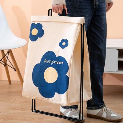 ins高颜值收纳筐家用脏衣篮衣物玩具脏衣篓可折叠宿舍收纳