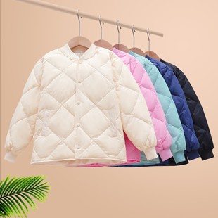 儿童羽绒服内胆男童女童中大童小孩初中学生轻薄保暖校服神器内搭