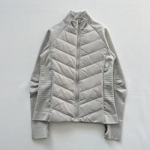 轻薄款运动户外新款羽绒服女短款跑步修身白鹅绒服内胆瑜伽秋冬季