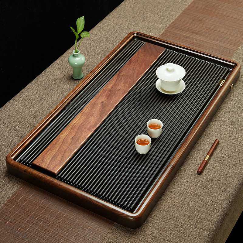 北美胡桃木茶盘电木家用干泡简约茶台新中式高端功夫实木茶具,3C数码配件,USB灯,淘宝优惠券,粉丝福利购,淘宝优惠卷