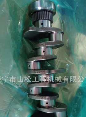 50铲车厦工951装载机配件上柴发动机D6114B D9型发动机曲轴