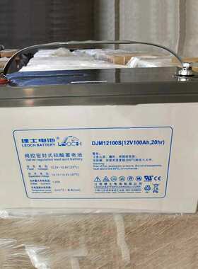 理士LEOCH蓄电池12V100AH备用电源DJM12100S免维护直流屏 太阳能
