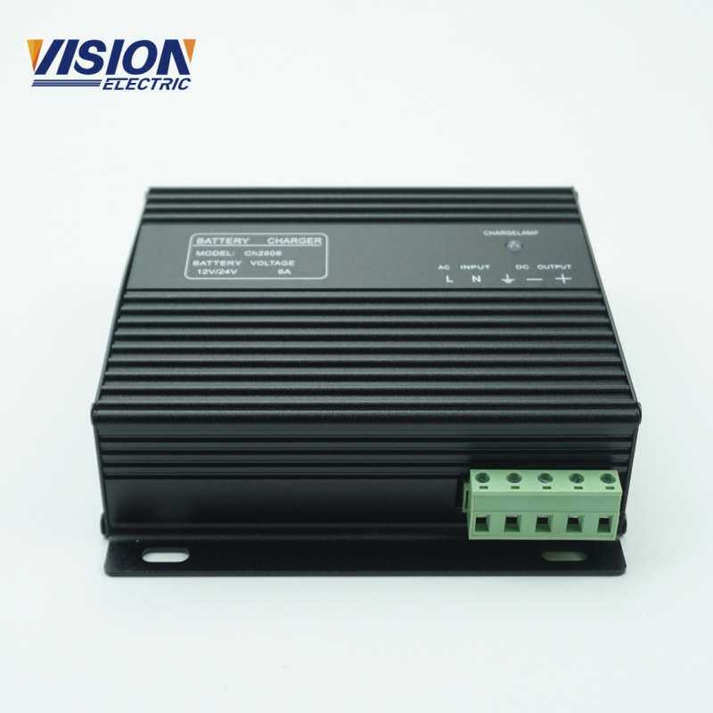 CH2806A 12V/24V蓄电池充电器6A自动浮充充电机无刷发电机配件