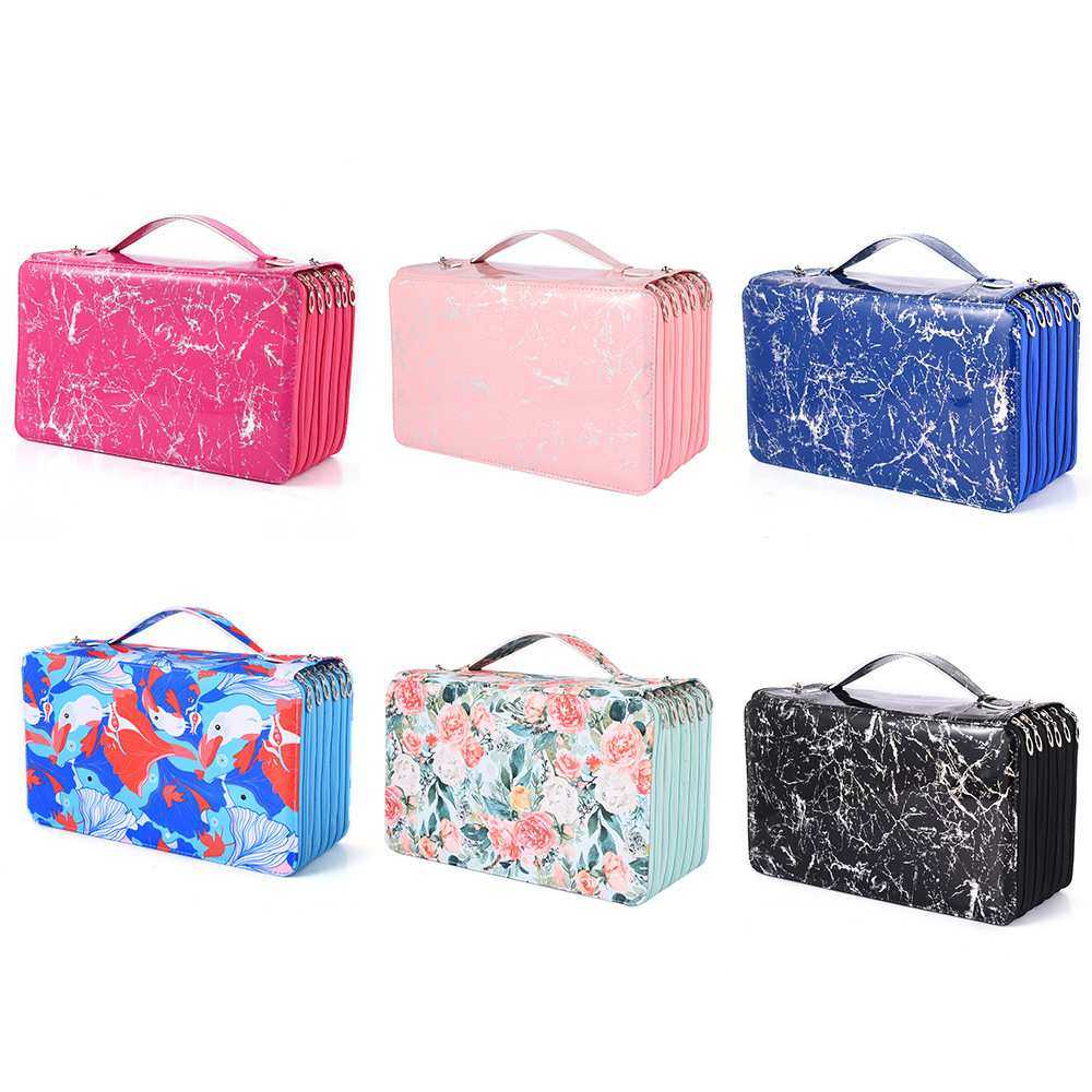 多层363孔笔袋手提文具盒大容量素描填色303孔铅笔盒 代发,3C数码配件,USB灯,淘宝优惠券,粉丝福利购,淘宝优惠卷