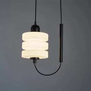 北欧现代小吊灯简约卧室客厅书桌艺术创意设计师床头装饰玻璃吊灯