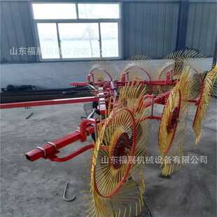 草原牧场割搂一体机偏置式驱动割搂草机 牧草秸秆割搂草机