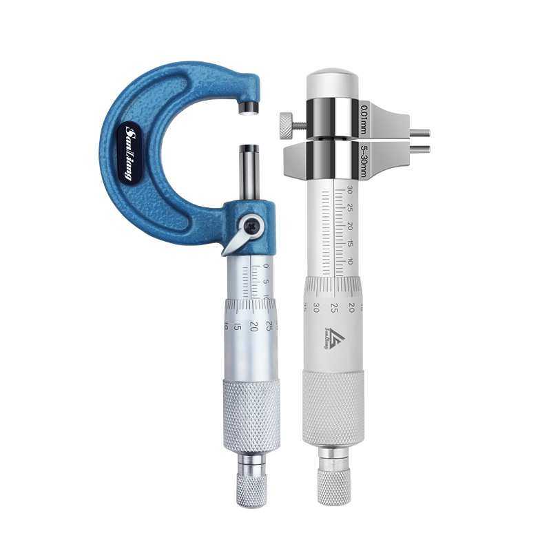 日本外径千分尺0-25mm内测内径千分尺高精度螺旋测微器仪5-30