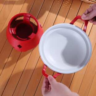 特色中式复古餐具红烧肉东坡肉狮子头碗蜡烛加热明炉酒店创意菜盘