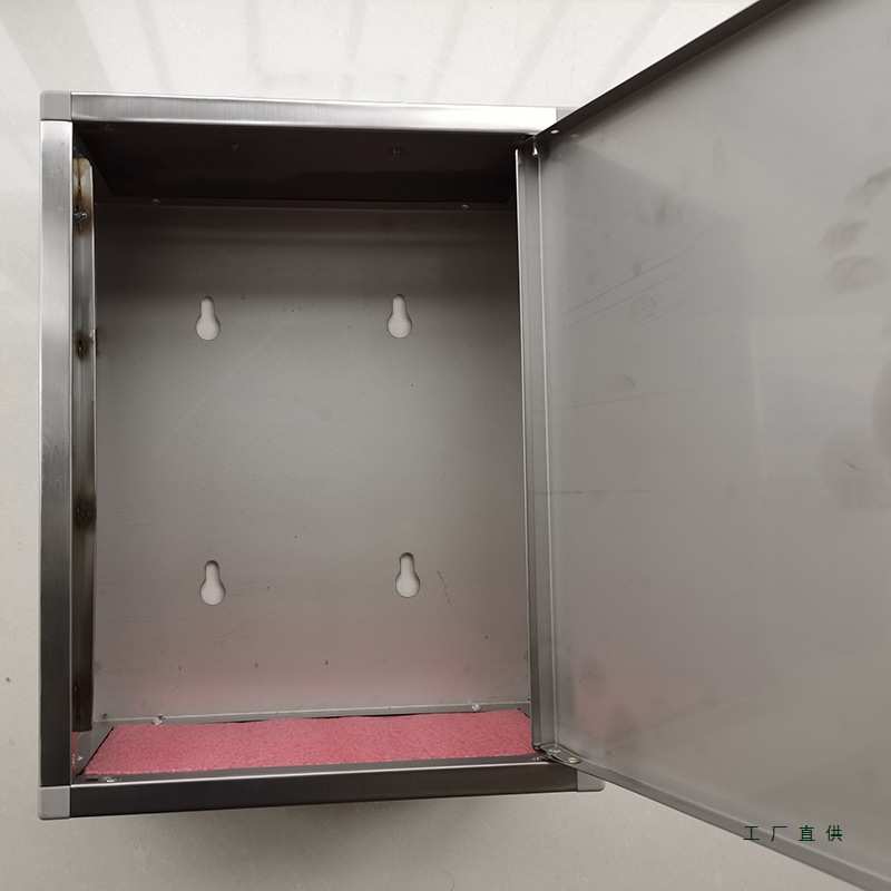 不锈钢放置箱子门口收纳保管盒订牛奶工具可挂墙壁挂式户室外带锁