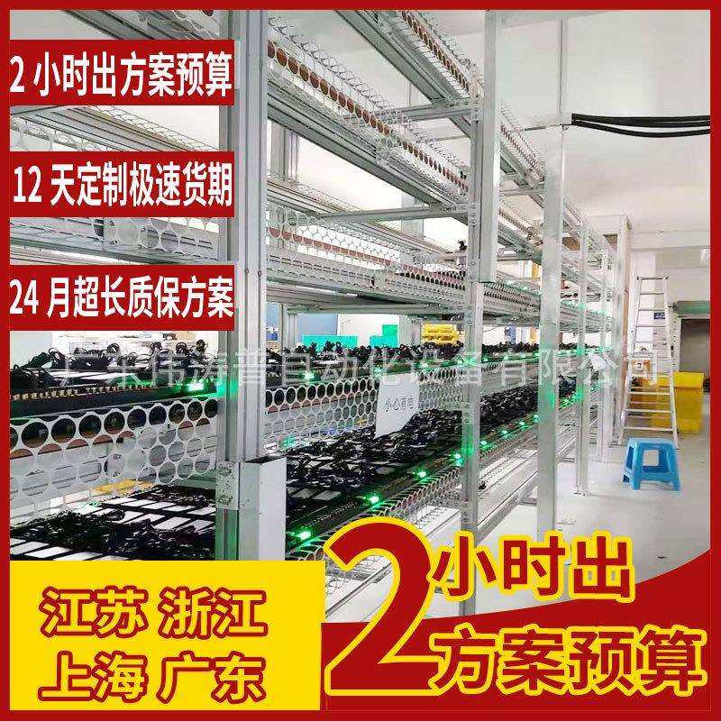 AOI液晶模组生产线自动化循环装配线多层在线老化线产线方案设计