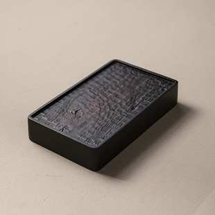 炭烧白蜡木云景茶台干泡盘小型茶盘中式茶具壶承托盘长方形茶壶垫