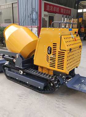 出口加拿大履带运输搅拌罐 HT750Y工程搅拌车 混凝土搅拌运输车