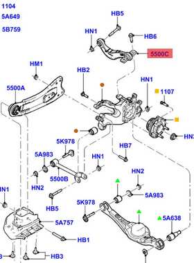 适用福特10-14锐界 控制臂悬挂后 弯 上 后托臂 摆臂 BT4Z-5500-D