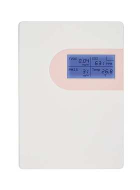 多合一环境检测设备集CO2  CH2O TVOC  PM2.5 PM10 温湿度一体