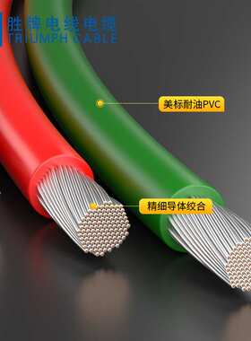 UL1028耐油电子线22AWG现货厂家销售红色黑色白色黄色黄绿色蓝色