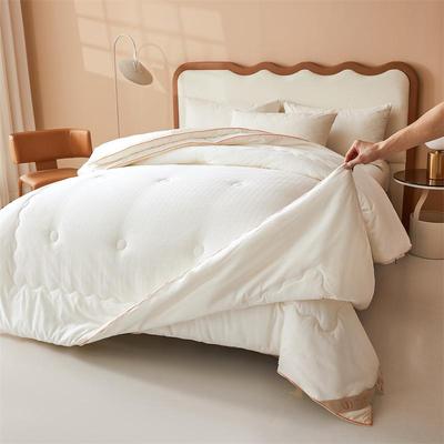 桐乡蚕丝被芯母婴级a类桑蚕丝子母被二合一拉链款冬天结婚喜被E18