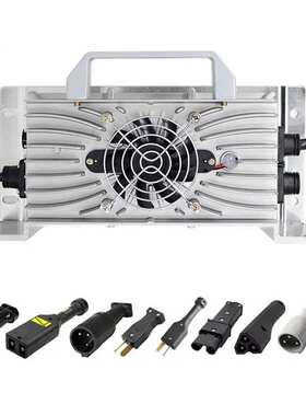 汽车电瓶充电器12V20A24V30A储能电源充电器车载防水大功率充电机