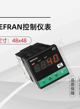 GEFRAN杰佛伦 40T-48-4-00-RR-R-0-R-1  温度/压力指示报警仪表