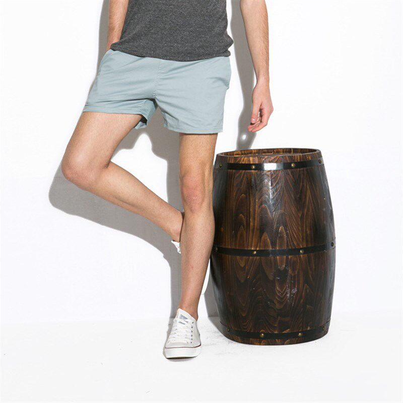 夏季纯棉短裤男修身韩版潮流休闲三分裤男运动跑步超短裤34分热裤