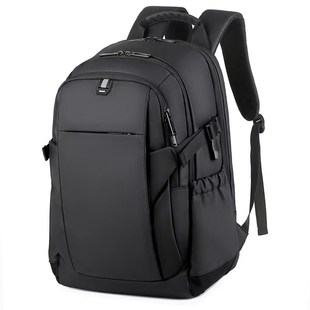 2023年新款大容量差旅背包定做旅行双肩包皮膜商务定制印logo书包