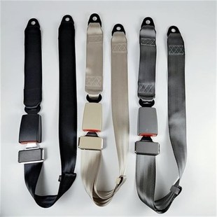 简易汽车两点式 车用 安全带后排中间叉车公交车大客车校车二点式