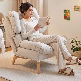 懒人沙发可睡可躺单人小摆烂椅卧室阳台地上宿舍阅读一人位窝窝床