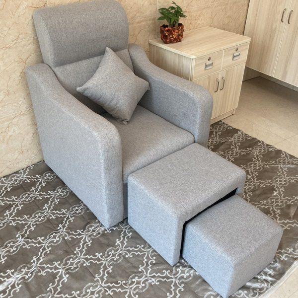 美甲椅泡脚沙发修脚椅做脚甲椅足浴足疗椅美睫可躺采耳洗脚按摩椅