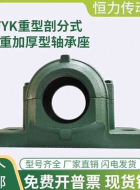 21 FY821剖21 固定座轴 加厚式65 21K壳6 铸铁轴承座 6重型676 分