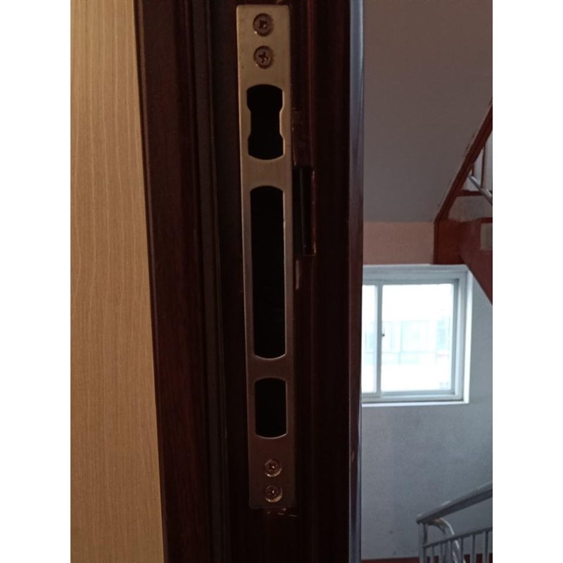 锁体框片锁舌片门框扣板压条锁片E盼盼大门防盗门装门框导向片