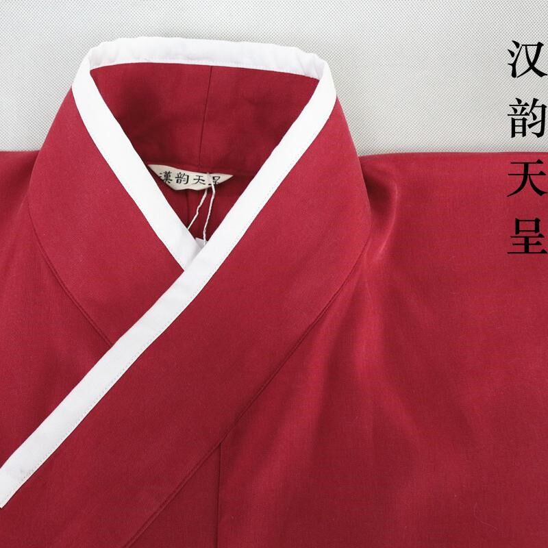 汉服长衫 直裾铜氨丝面料 日常款