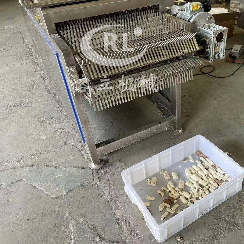 全自动果蔬切段机无损伤鲜玉米冻玉米切段机器长豆角分段机