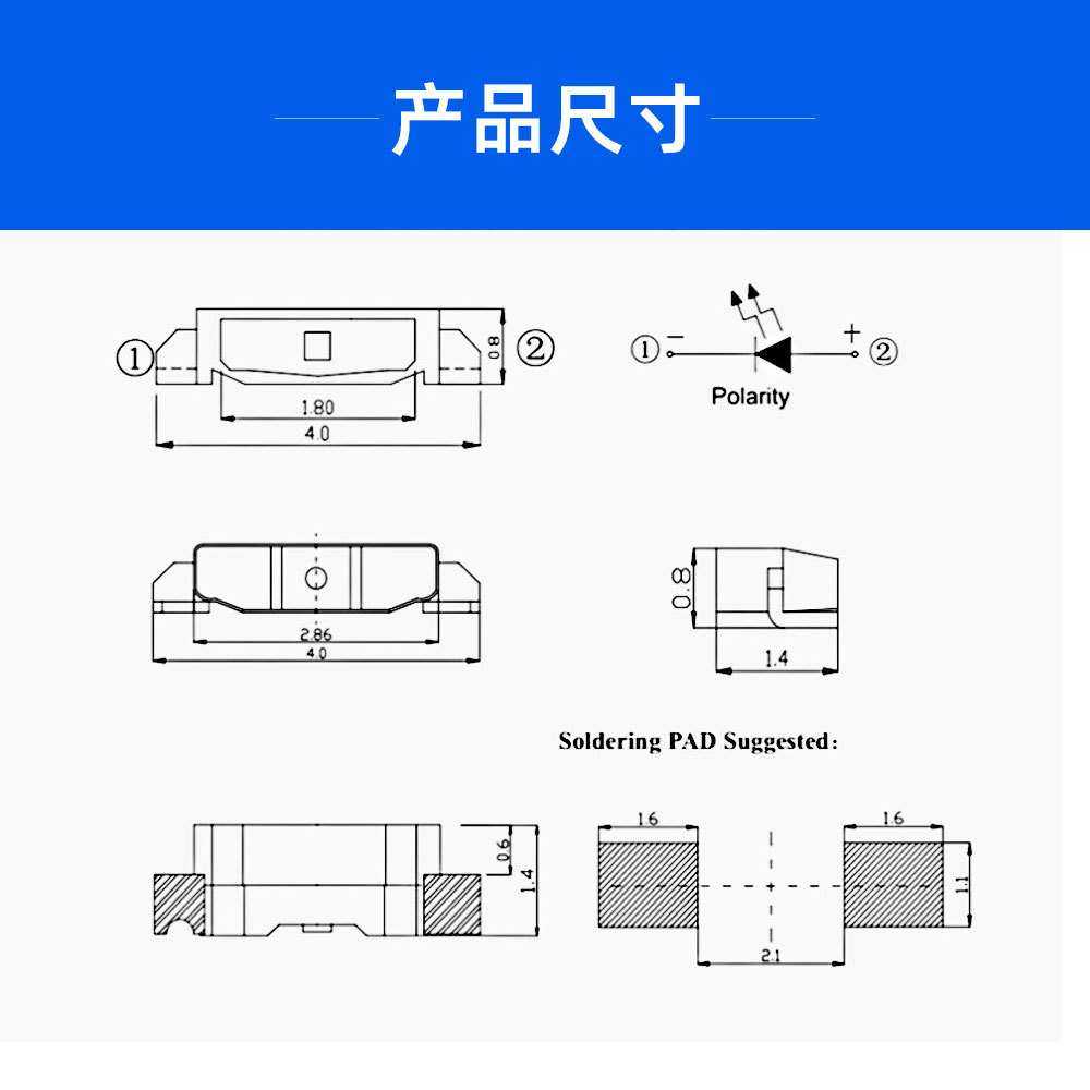 高亮侧发光335红白粉紫橙黄冰蓝翠绿色LED贴片发光二极管335灯珠,3C数码配件,USB灯,淘宝优惠券,粉丝福利购,淘宝优惠卷
