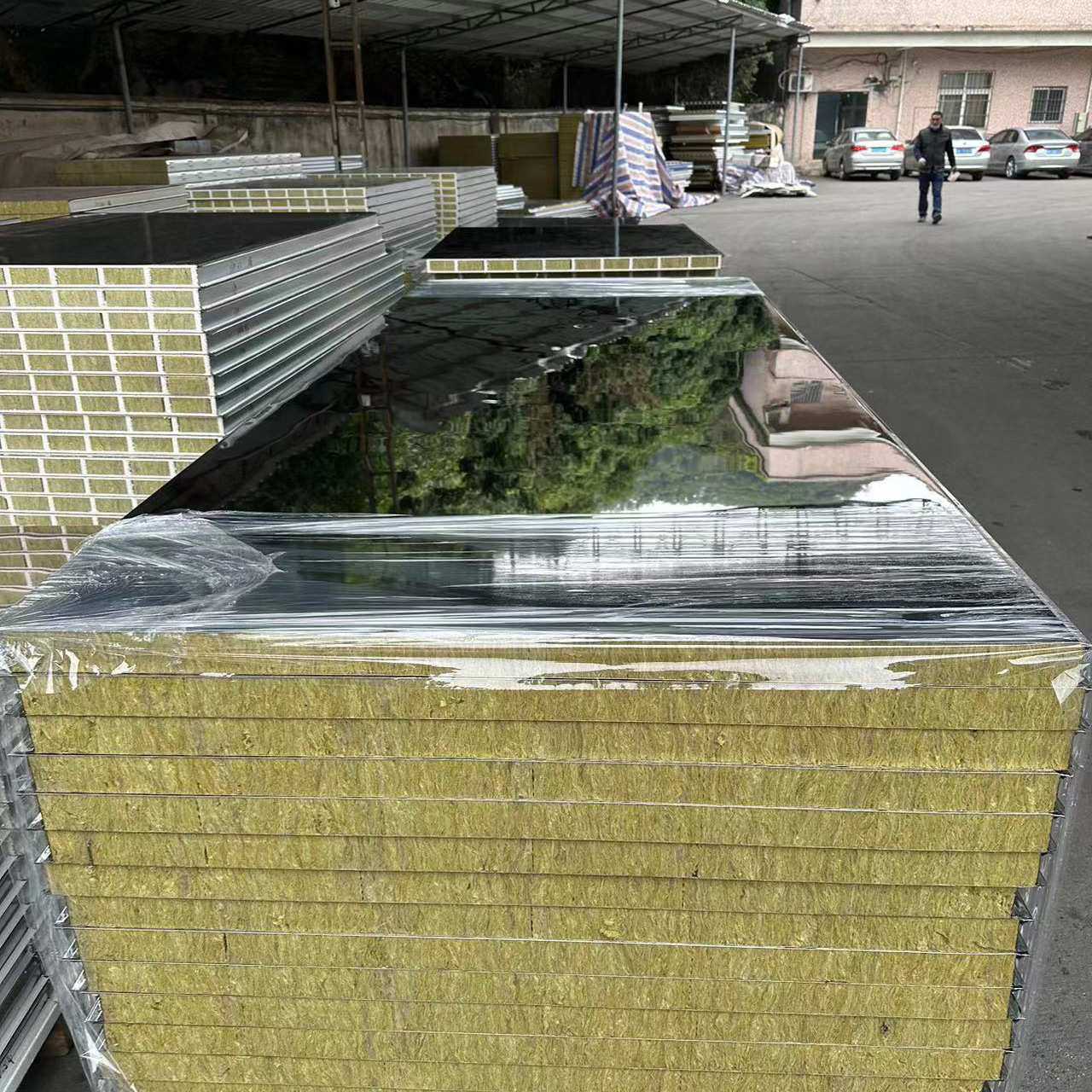 不锈钢岩棉彩钢板隔墙洁净板复合夹芯板无尘车间净化防火隔热,3C数码配件,USB灯,淘宝优惠券,粉丝福利购,淘宝优惠卷