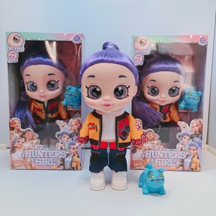 5D大眼猎魔女团娃娃周边手办鲁米佐伊音乐声光女孩节日礼物