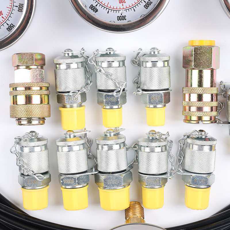 厂家直销灰色铝合金四表11接头高精度压力表测量液压表油压气压表,3C数码配件,USB灯,淘宝优惠券,粉丝福利购,淘宝优惠卷