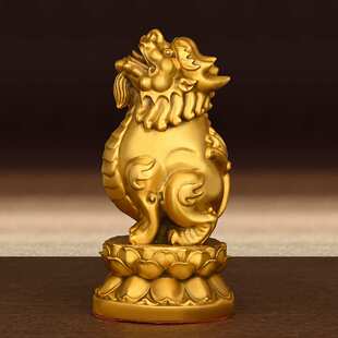 纯铜貔貅摆件望天吼向天吼瑞兽铜器摆件家居客厅桌面装饰朝天犼铜