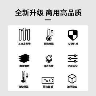 新穗海903电炸锅炉商用炸锅大容量炸鸡薯条油锅双头油炉鸡翅炸炉