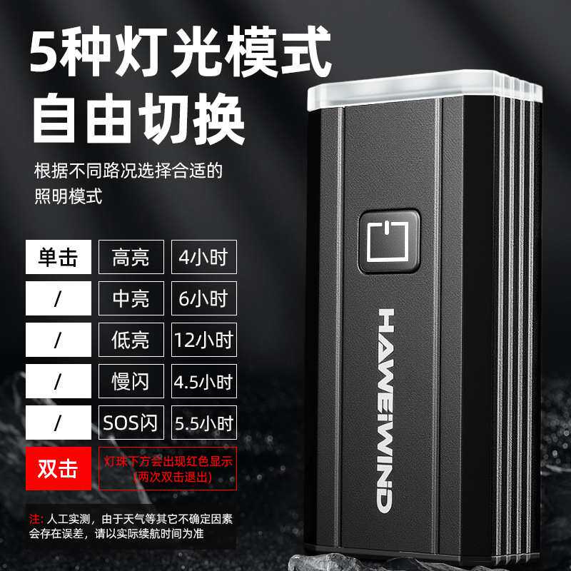 跨境自行车前灯1000流明高亮车灯吊装快拆车灯公路山地车夜骑灯