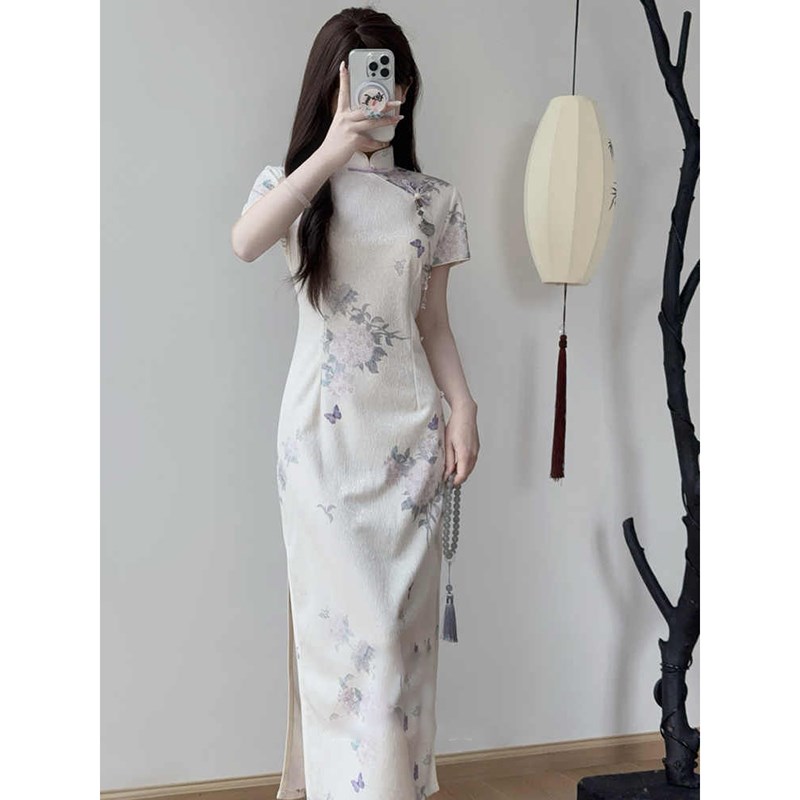 《兰心慧质》新中式改良绝美气质少女旗袍2025新款高级感日常可穿