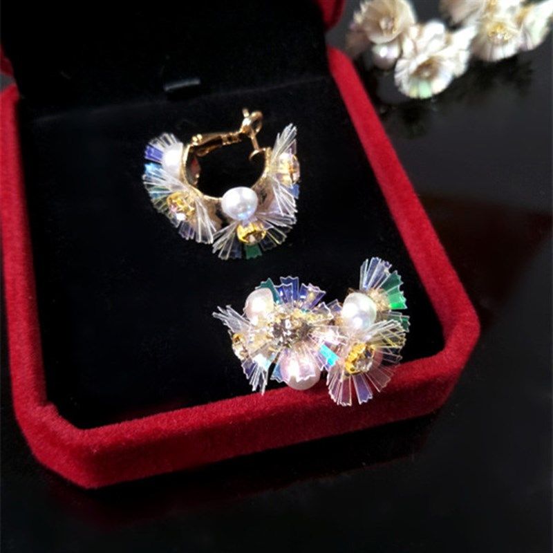 韩国圈圈耳环女气质珍珠个性耳饰圆圈潮人百搭长款花朵耳圈耳坠,饰品/流行首饰/时尚饰品新,耳环,淘宝优惠券,粉丝福利购,淘宝优惠卷