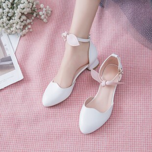 儿童凉鞋女大童包头女鞋甜美可爱公主鞋软底学生夏季2024新款软底